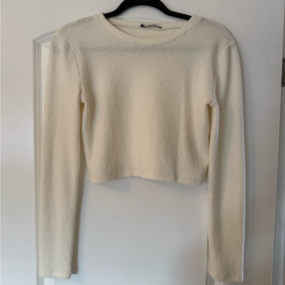 Zara Soft White Sweater